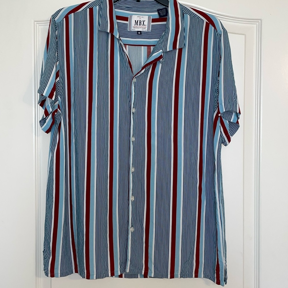 Men’s MBX Cabana Collection Button Down Shirt